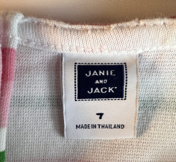 Janie & Jack Striped Dress - Image 3