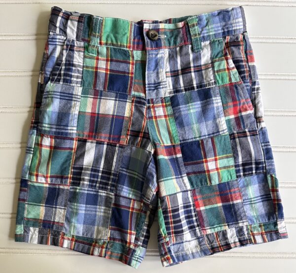 Janie & Jack Madras Shorts