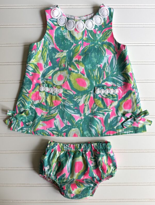 Lilly Pulitzer Dress and Diaper Cover