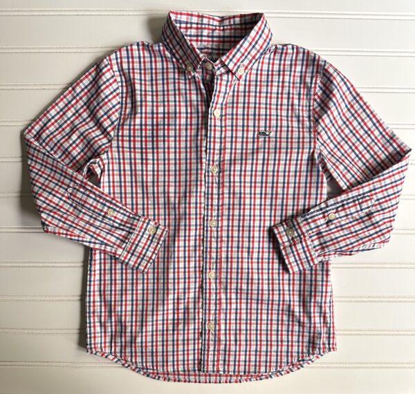 Vineyard Vines Patriotic Button Down