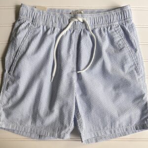 J. Crew Seersucker Swim Trunks