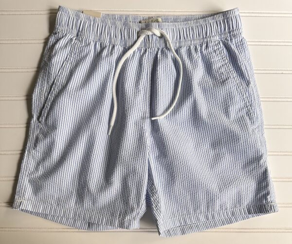 J. Crew Seersucker Swim Trunks