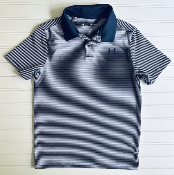 Under Armour Performance Striped Golf Shirt