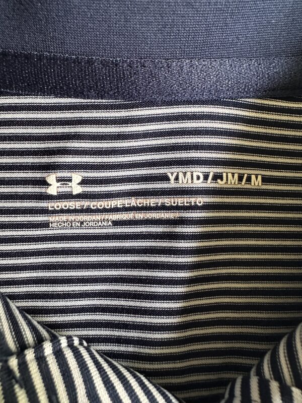 Under Armour Performance Striped Golf Shirt - Image 2