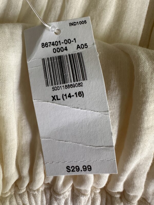 Old Navy Cream Dress - Image 3