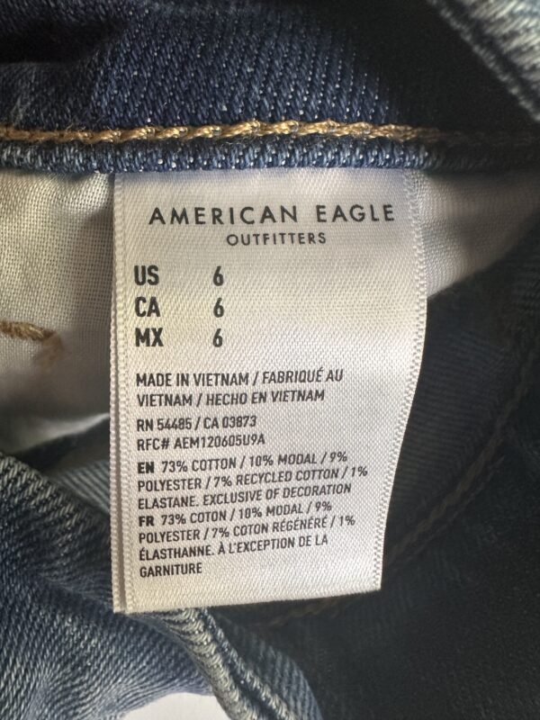 American Eagle MAMA Denim Shorts - Image 2