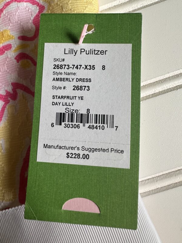 Lilly Pulitzer Amberley Floral Strapless Dress - Image 3