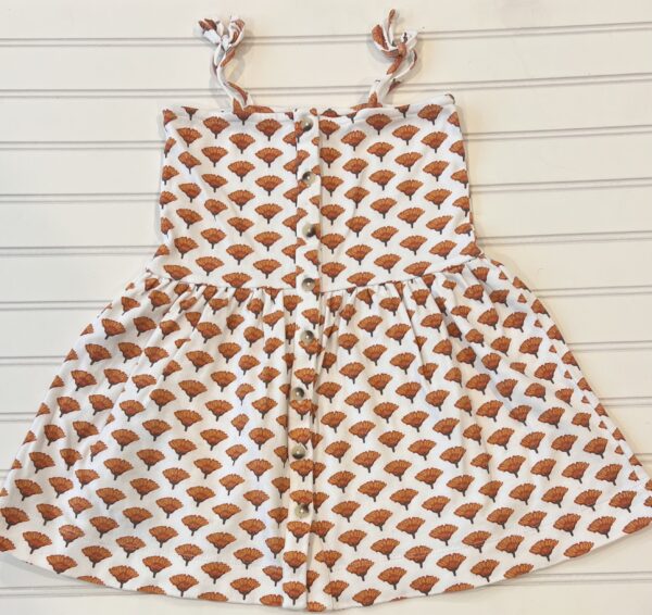 Kate Quinn Orange Flower Dress