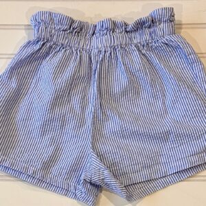 H&M Blue Pinstripe Shorts