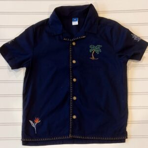 Old Navy Palm Tree Button Down