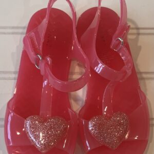 Old Navy Pink Heart Sandals