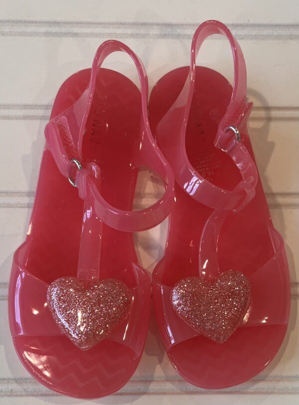 Old Navy Pink Heart Sandals