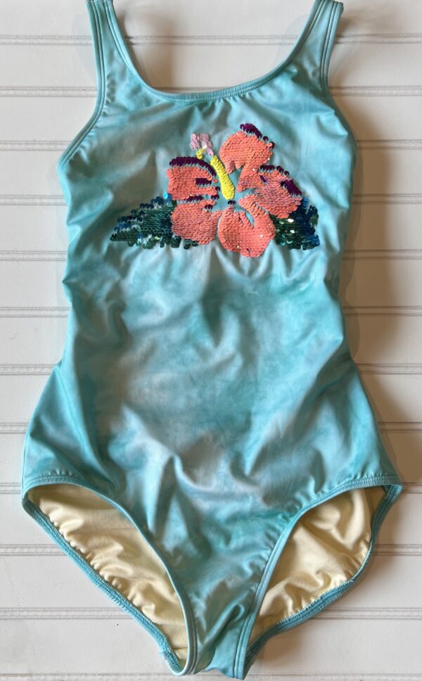 Lands End Sequined One Piece