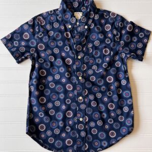 CrewCuts Firework Print Button Down