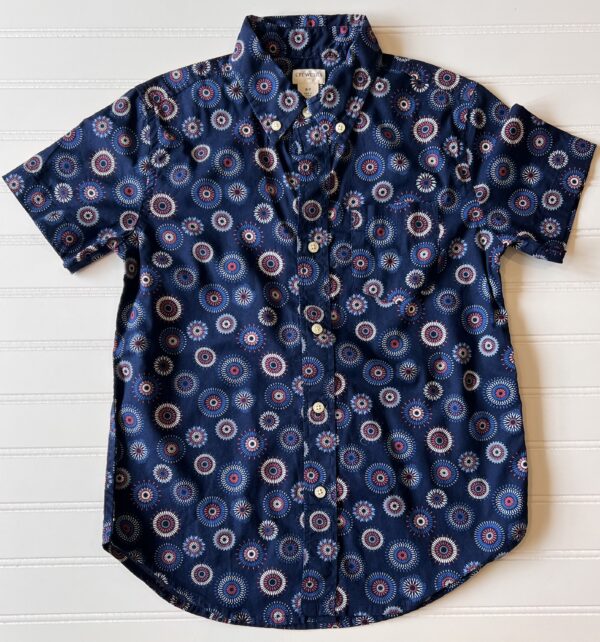 CrewCuts Firework Print Button Down