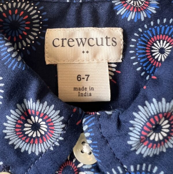 CrewCuts Firework Print Button Down - Image 2