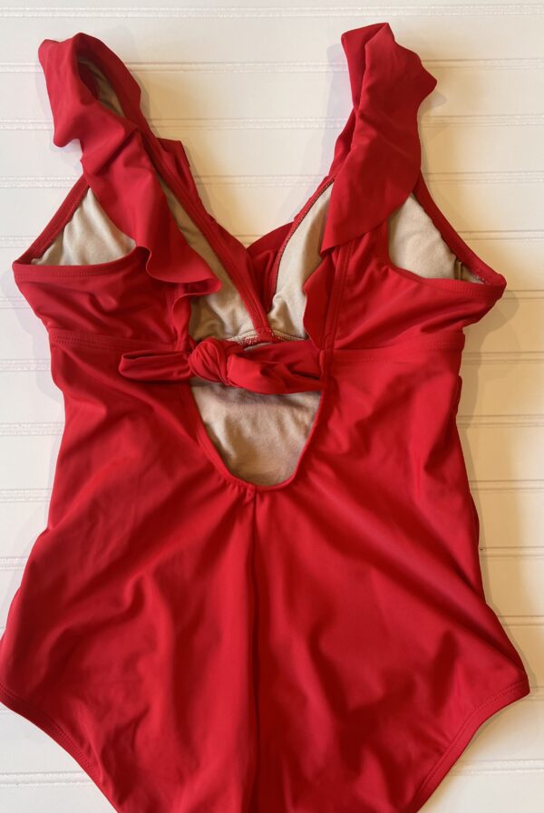 Kona Sol MAMA Swimsuit (Red Ruffle) - Image 2