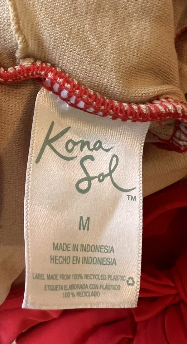 Kona Sol MAMA Swimsuit (Red Ruffle) - Image 3