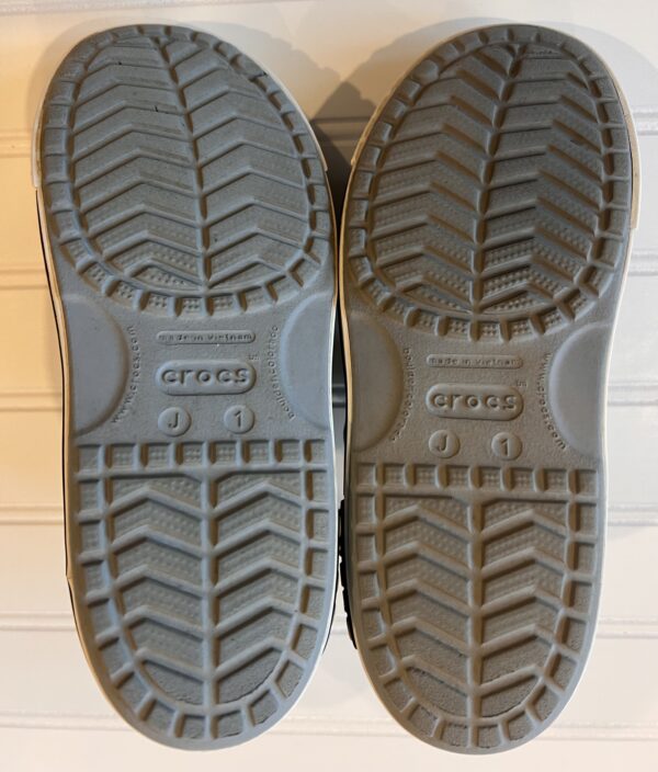 Gray Croc Sandals - Image 3