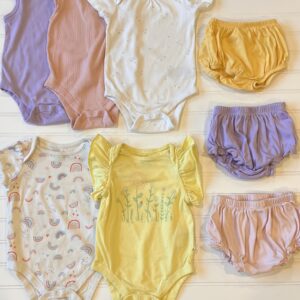 Baby Gap Onesies & Bubble Shorts