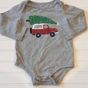 Gap Christmas Onesie (Tree & Truck)