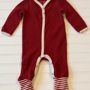 Burt’s Bees Red Thermal Pajamas