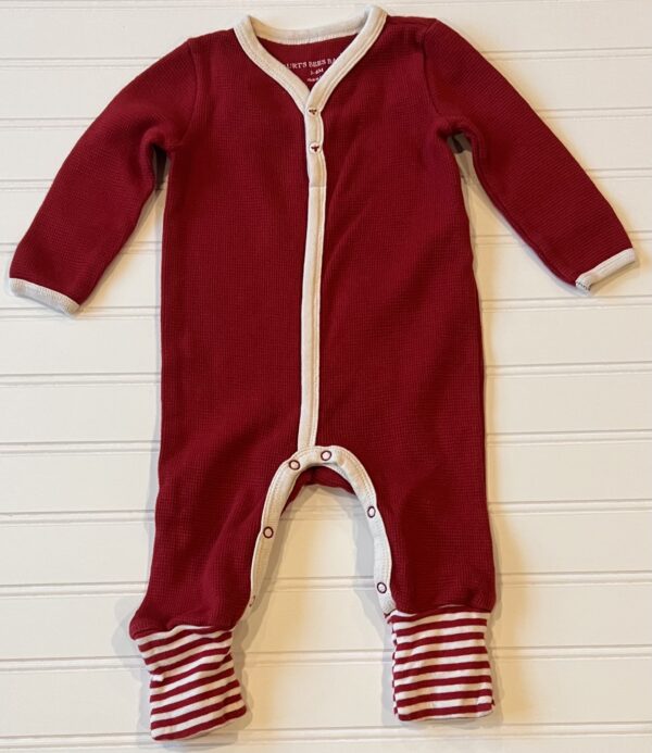 Burt’s Bees Red Thermal Pajamas