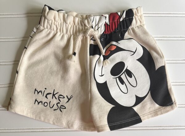 Zara Mickey Shorts