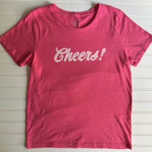 J. Crew Collector “Cheers!” Tee