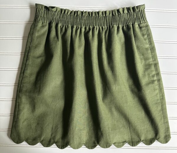 J by J.Crew Scalloped MAMA Skirt