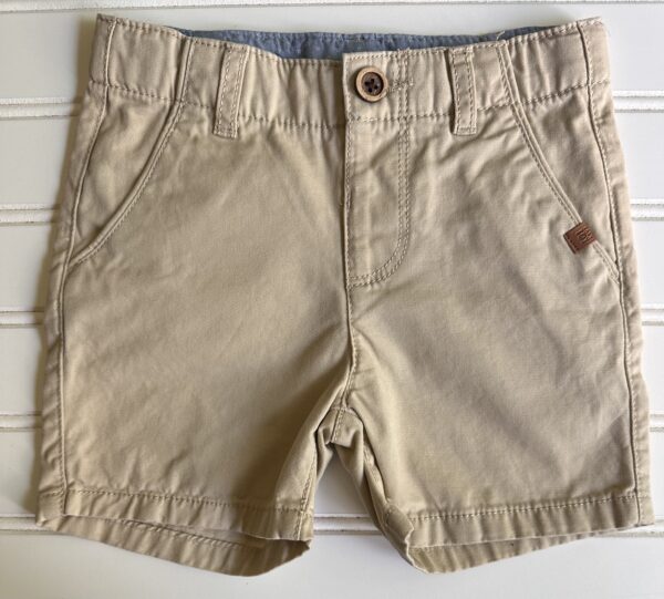 Zara Khaki Shorts
