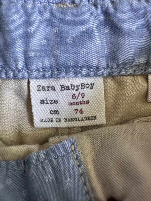 Zara Khaki Shorts - Image 2