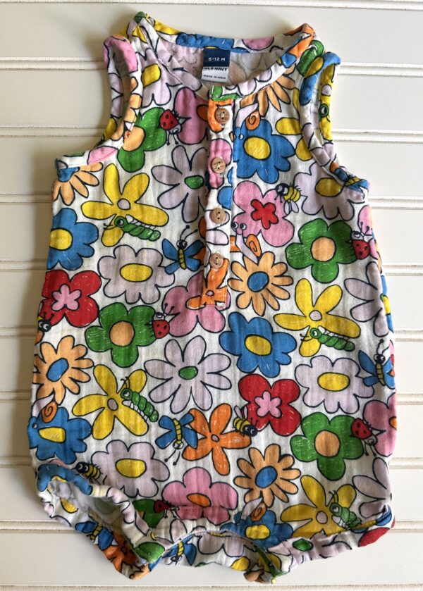 Old Navy Floral Bubble
