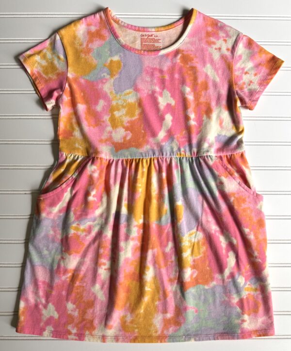 Cat & Jack Tie-Dyed Dress