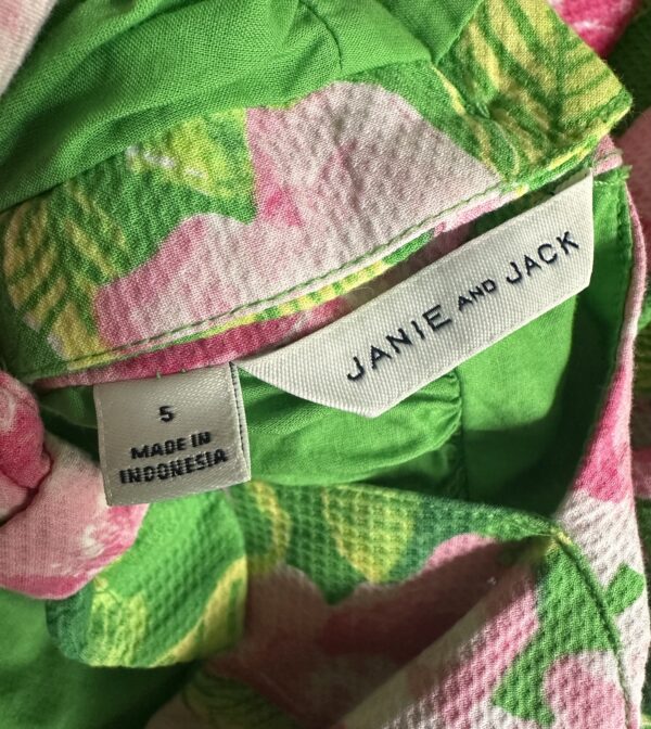 Janie & Jack Floral Twirl Dress - Image 2