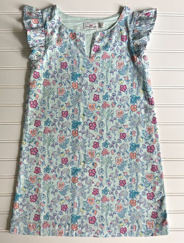 Vineyard Vines Flamingo Print Dress