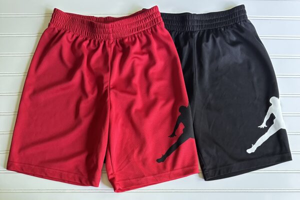 Air Jordan Red/Black Shorts Bundle