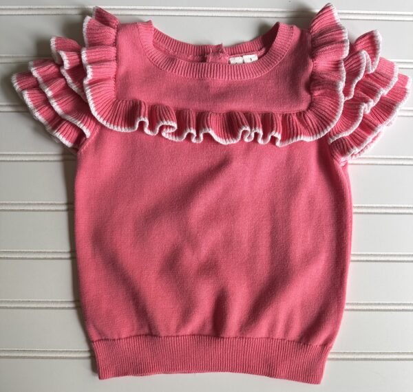 Janie & Jack Ruffle-Detail Sweater