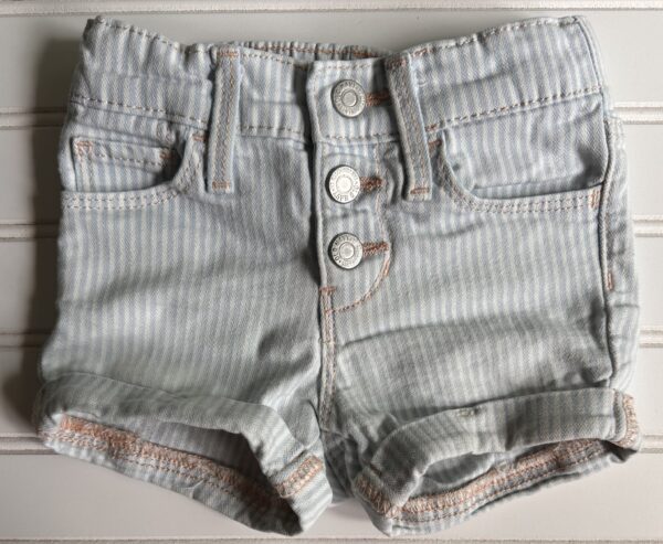 Old Navy Striped Denim Shorts