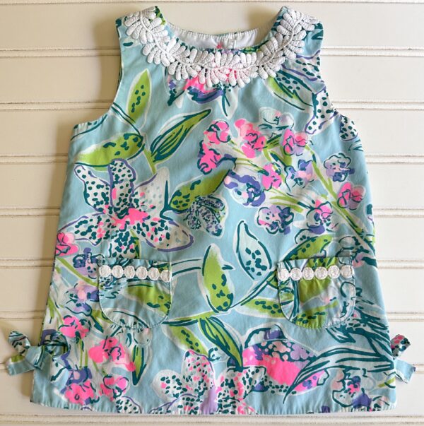 Lilly Pulitzer Dress with Matching Diaper Cover