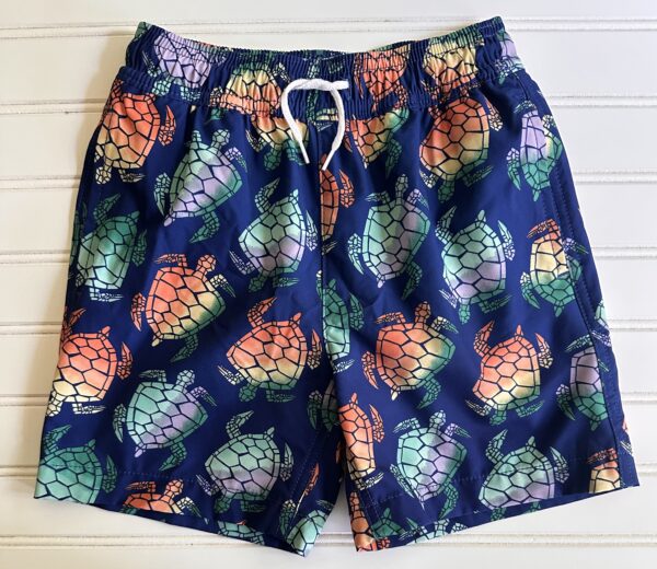 Crewcuts Sea Turtle Swim Trunks