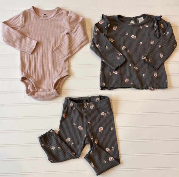 H&M Bundle (Pink/Gray & Floral)