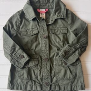 Carters Green Fall Cargo Jacket