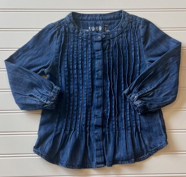 Gap Chambray Top