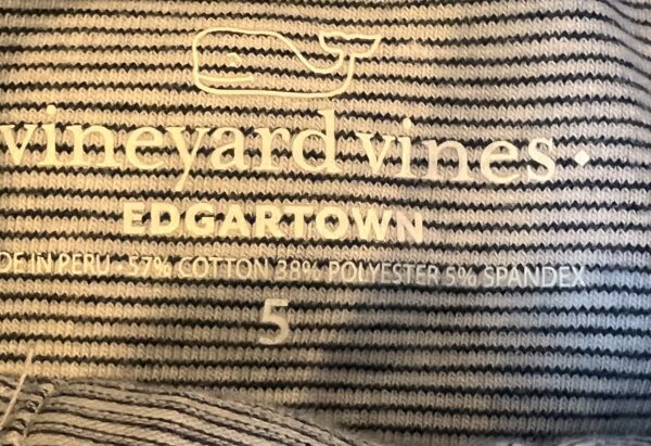 Vineyard Vines Edgartown Gray Polo - Image 2