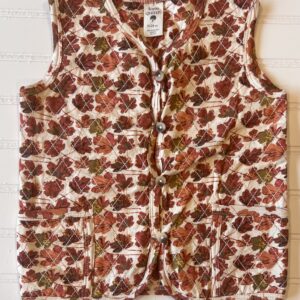 Katie Quinn Quilted Leaf Vest