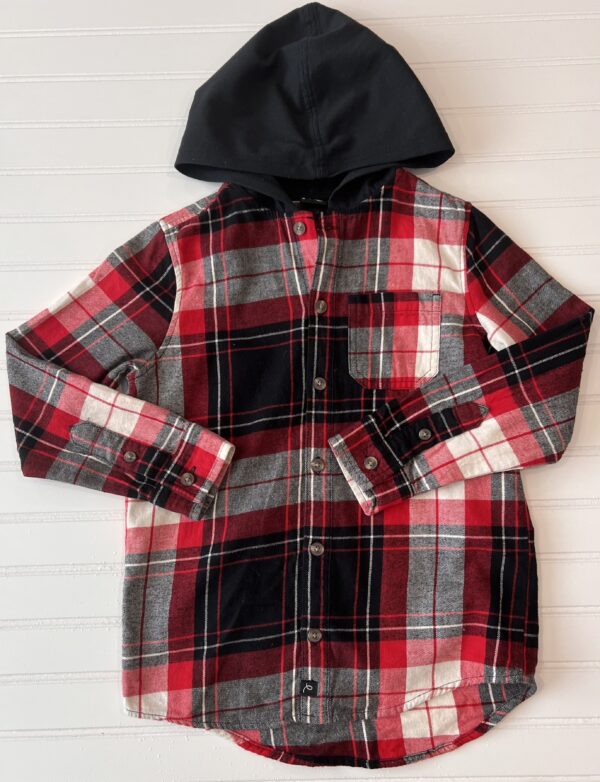 Art Class Hooded Flannel