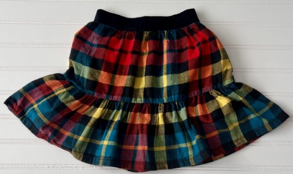 Hanna Anderson Plaid  Skirt