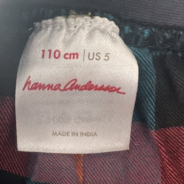 Hanna Anderson Plaid  Skirt - Image 2