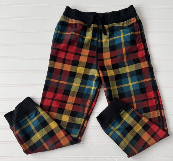 Hanna Anderson Plaid Joggers